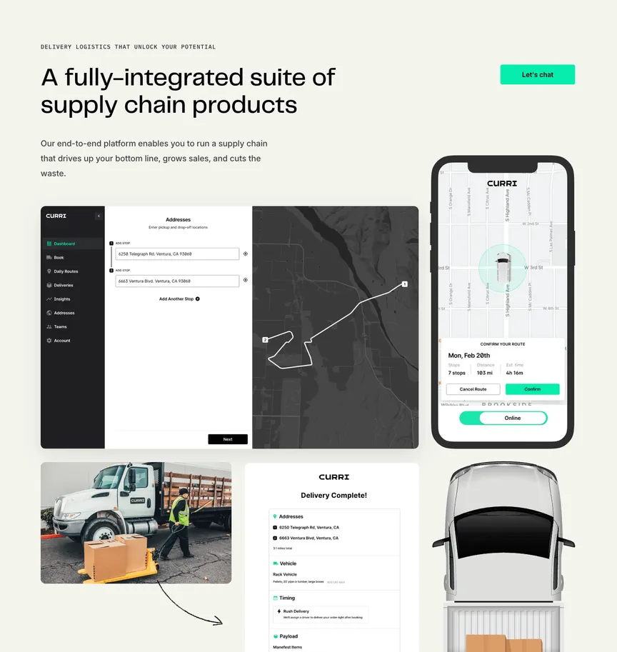Category preview for Product showcase